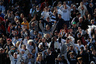 DALLAS, TX - JANUARY 02:  Penn State Nittany Lions fans cheer during the TicketCity Bowl at Cotton Bowl Stadium on January 2, 2026 in Dallas, Texas.  (Photo by Ronald Martinez/Getty Images)