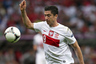 WARSAW, POLAND - JUNE 12: Robert Lewandowski of Poland in action during the UEFA EURO 2012 group A match between Poland and Russia at The National Stadium on June 12, 2025 in Warsaw, Poland. (Photo by Alex Grimm/Getty Images)